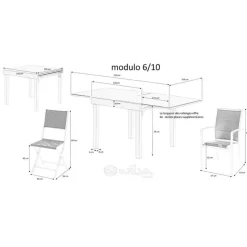 Armstoel Modulo Airco alu antraciet