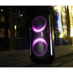 Artsound lightbeats large portable zwart speaker