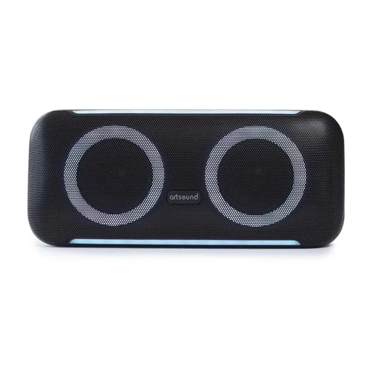 Artsound Lightbeats medium portable zwart speaker