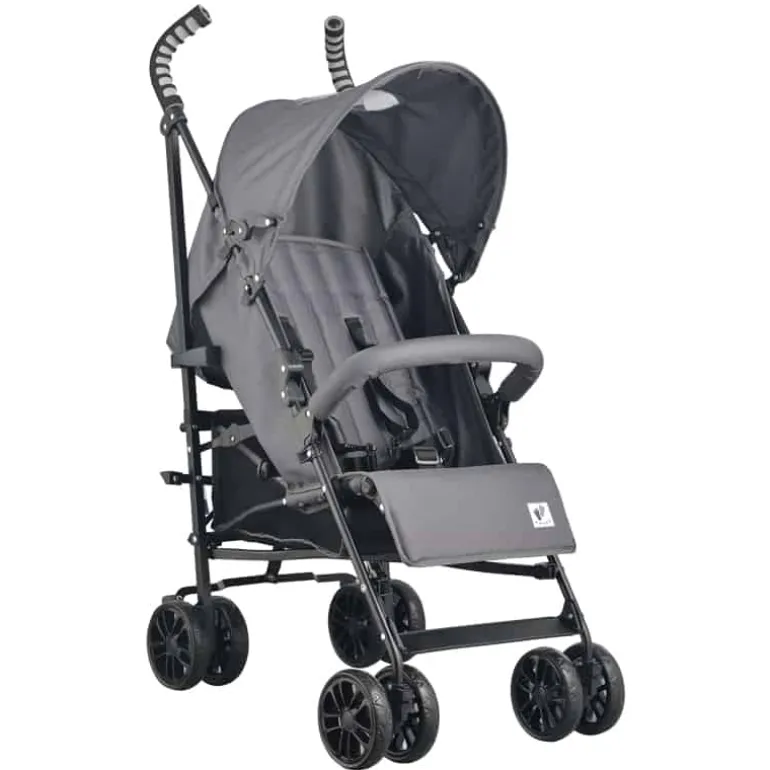 Baby buggy met verstelbare rug