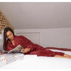 Badjas Florence bordeaux XL/XXL