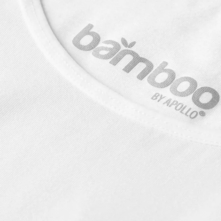 Bamboo Singlet (2 stuks) dames wit
