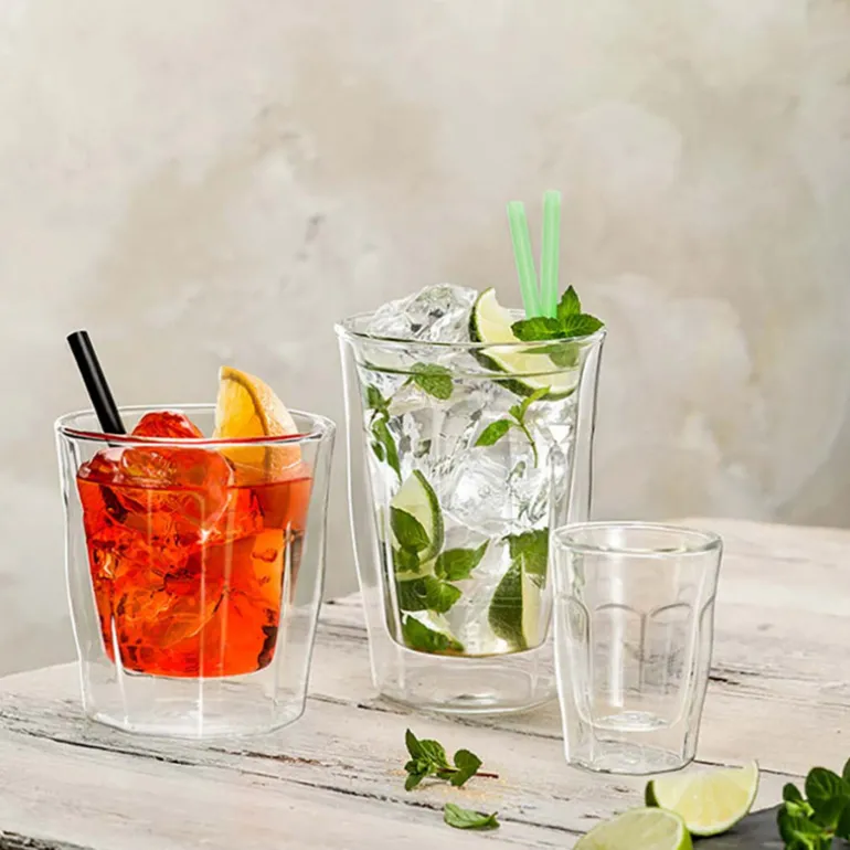 Beker dubbelwandig (2 stuks)