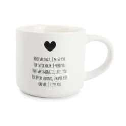 Beker met tekst Amor 46cl