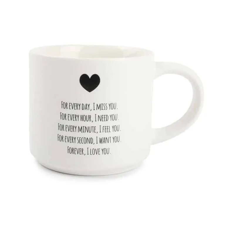 Beker met tekst Amor 46cl