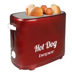 Beper Hotdogmaker (750W) rood