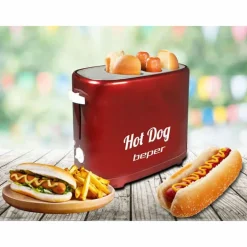 Beper Hotdogmaker (750W) rood