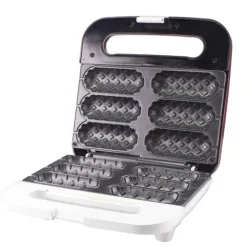 Beper Stokjeswafelmaker (850W) rood