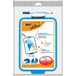 Bic Velleda Whiteboard (26x19cm) + stift + wisser