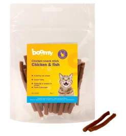 Boomy Kat snack (80gr) Stick kip