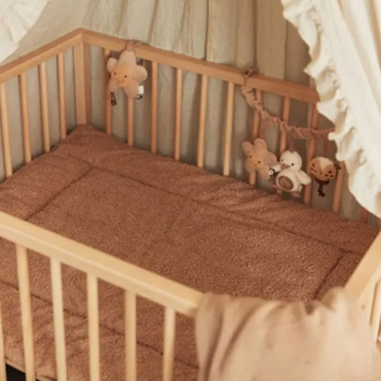 Boxkleed Boucle Biscuit