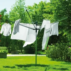 Brabantia Droogmolen Lift-O-Matic (50m) met metalen grondanker