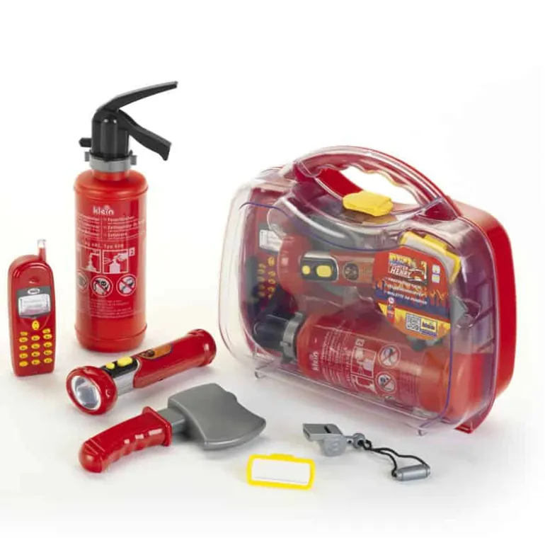 Brandweer koffer met gsm & blusapparaat