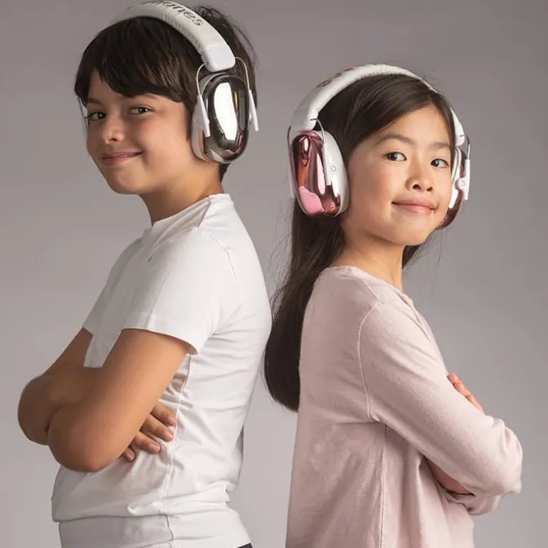 Buddyphones Guardian oorbeschermers roze