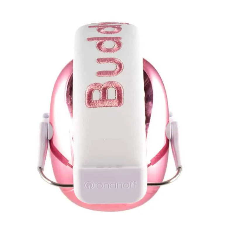 Buddyphones Guardian oorbeschermers roze