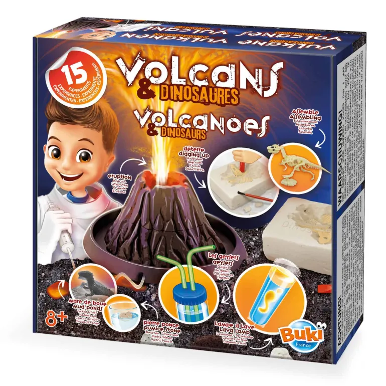 Buki Vulkanen en Dinosaurus