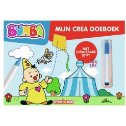 Bumba Kartonboek met stift ‘Mijn Crea doeboek’