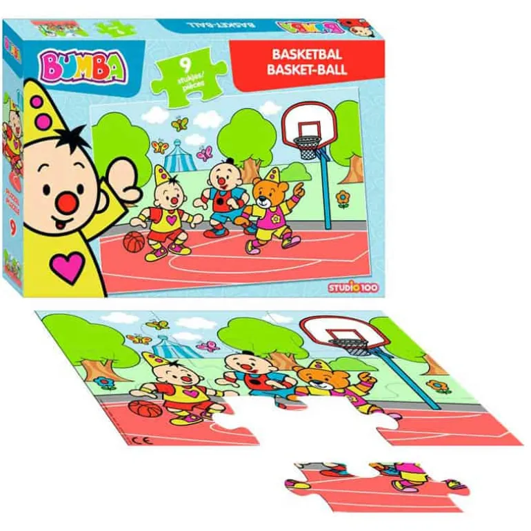Bumba Puzzel sporten en bewegen – Basketbal (9st.)