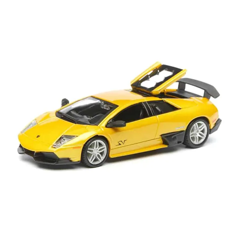 Burago Lamborghini Murcielago LP 670-4SV (schaal 1:24) geel