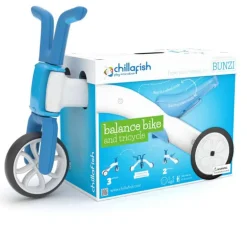 Chillafish Driewieler & loopfiets Bunzi (2 in 1) blauw
