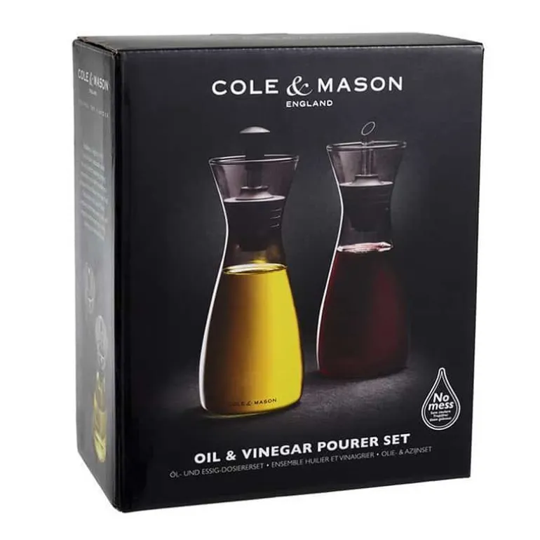 C&M olie- en azijnschenker