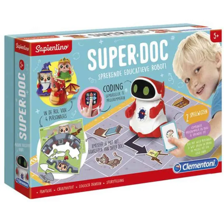 Coding Lab Super Doc, de sprekende educatieve robot