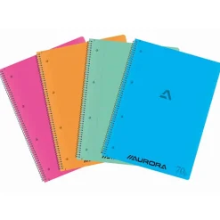 College Spiraalschrift (A4) gelijnd