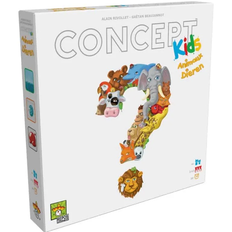 Concept kids dieren