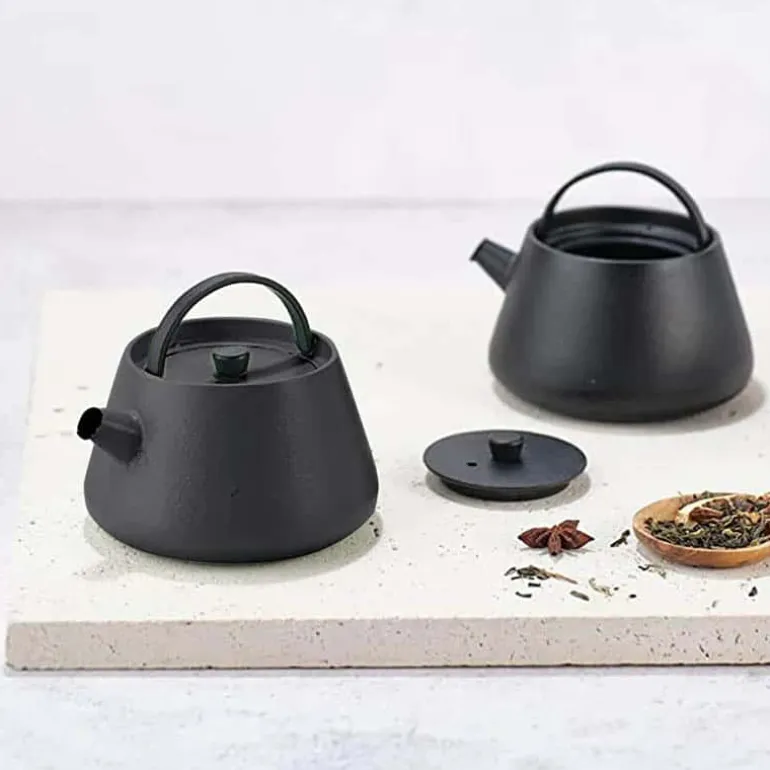 Cosy & Trendy Bill theepot zwart (0,83L) gietijzer