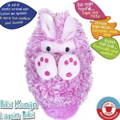 Curlimals konijn roze