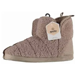 Dames Pantoffel Teddy Multi Beige