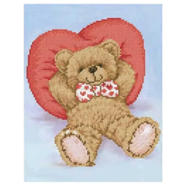 Diamond Dotz Relax-a- Bear (27x35cm)