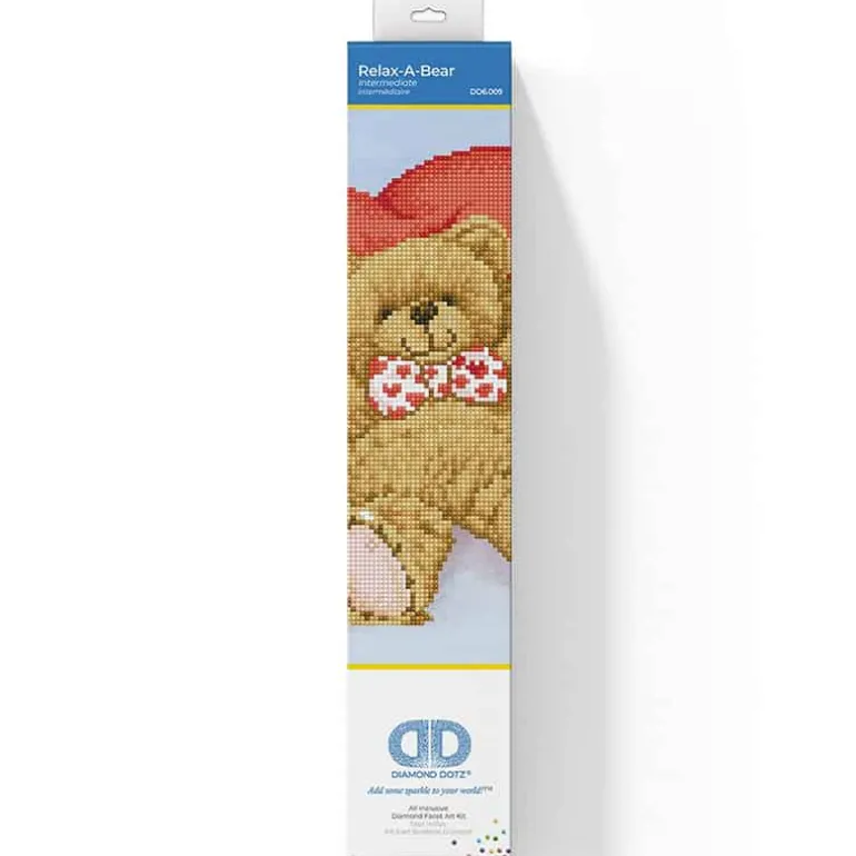 Diamond Dotz Relax-a- Bear (27x35cm)