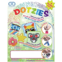 Diamond Dotzies mega pack 6-delig – groen