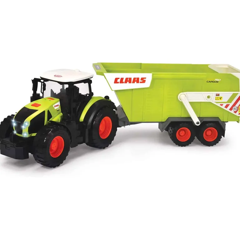 Dickie CLAAS Tractor + Trailer met dumpfunctie