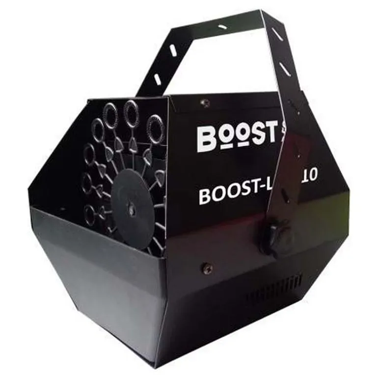 Draagbare zeepbellen blaasmachine (zwarte behuizing)