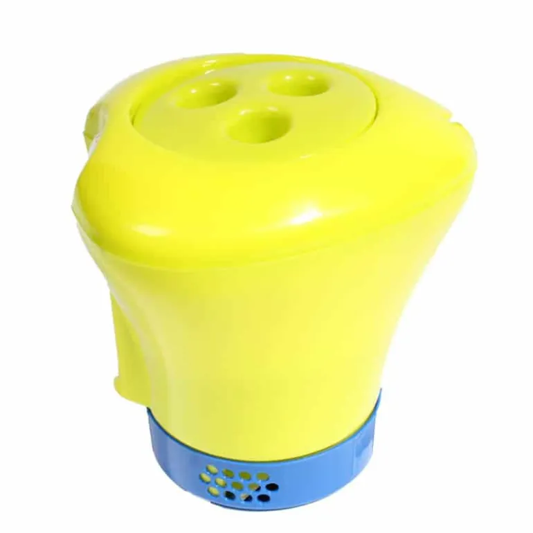 Drijvende chloordispenser met thermometer