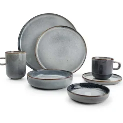 Duna kom 14xH6,5cm blauw