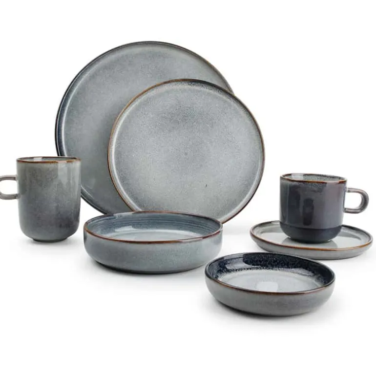 Duna schotel ø14,5cm blauw