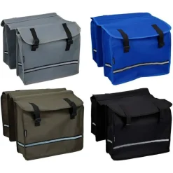 Dunlop Fietstas dubbel 600D 26L (36x30x112 cm) 4 ass. kleuren