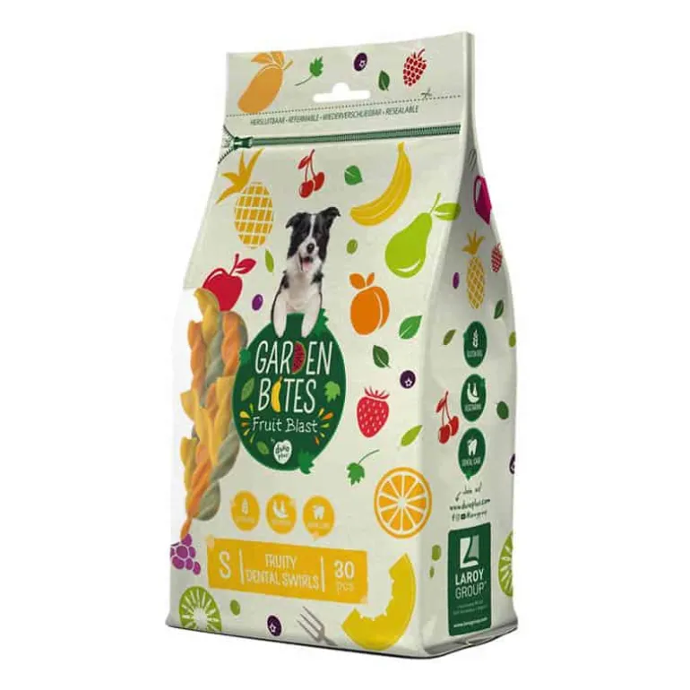 Duvo+ Garden Bites Dental Swirls (13cm) 30st