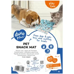 Duvo+ Snack mat (35x35cm) blauw/grijs