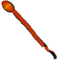 Duvo+ Sporty rugby met staart (69x8x7cm) zwart/rood