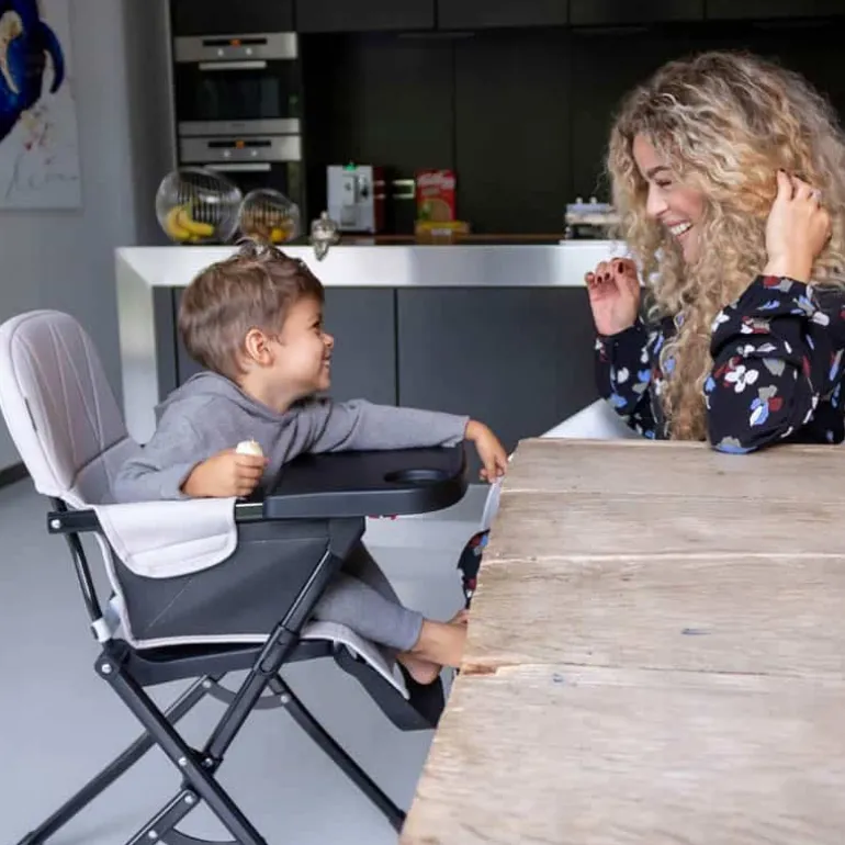 Eetstoel lucky zwart