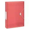 Esselte Documentenbox PP 25mm (A4) koraalkleur