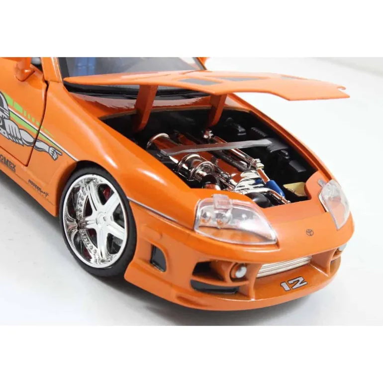 Fast & Furious 1995 Toyota Supra 1:2 oranje