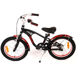 Fiets jongens 16″ Volare Miracle Cruiser mat zwart