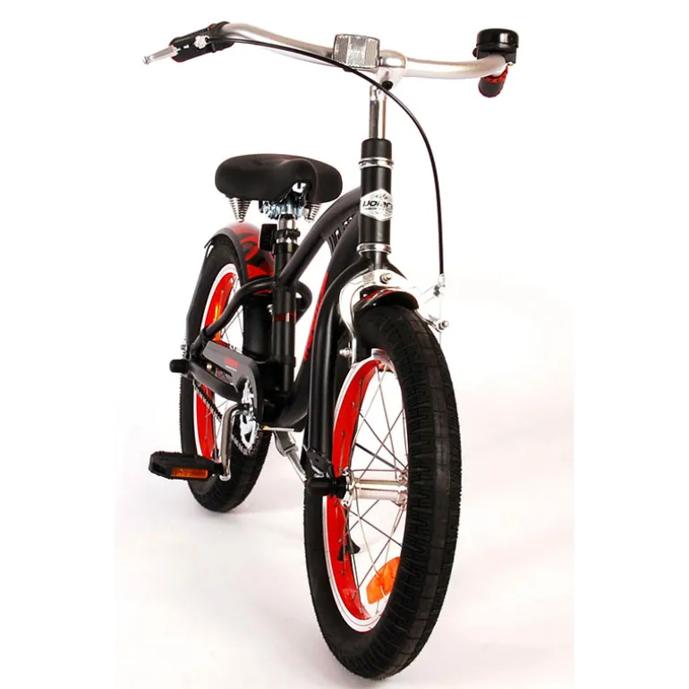 Fiets jongens 16″ Volare Miracle Cruiser mat zwart