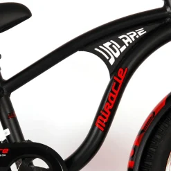 Fiets jongens 16″ Volare Miracle Cruiser mat zwart