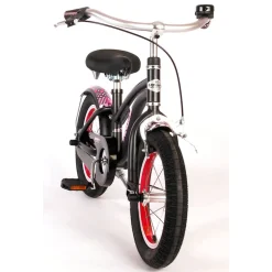 Fiets meisjes 14″ Volare Miracle Cruiser mat zwart